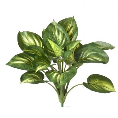 Varigated Premium Hosta Stem - Artificial floral - Premium hosta artificial plant unpotted
